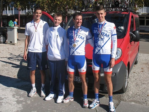 Uspešan nastup biciklista Spartaka na prevenstvu Vojvodine održanom u Erdeviku
