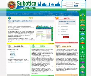 Novi sajt Skupštine grada