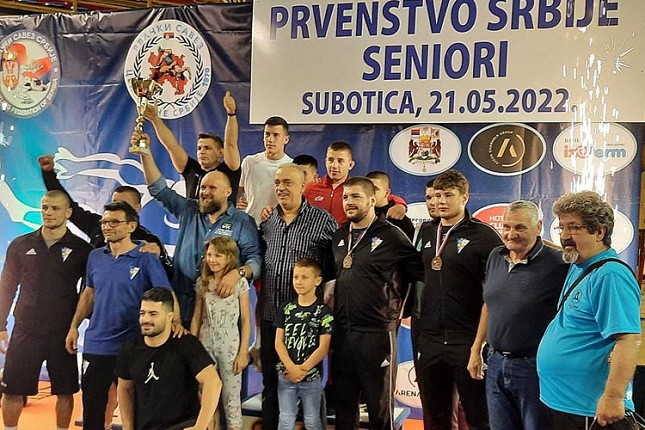 Rvanje: Spartak prvak Srbije u seniorskoj konkurenciji