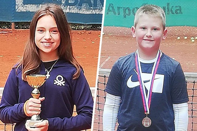 Tenis: Mlade nade Spartaka Mila Polovina i Stefan Dimitrioski na završnom turniru U10 Kupa Srbije