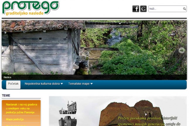 Predstavljen internet portal o nepokretnom kulturnom nasleđu