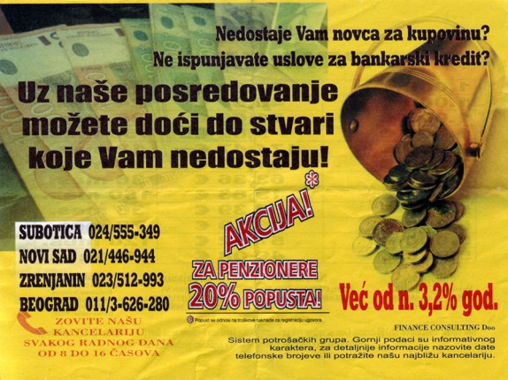 Lažni bankari iz Subotice