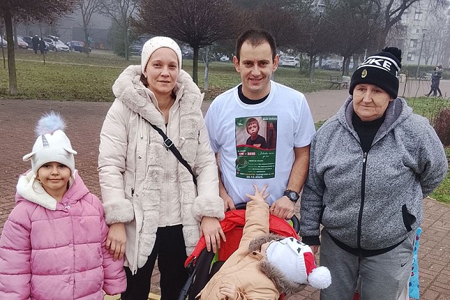 Humanost na delu: Ivica Tasić trči za malog Aleksa