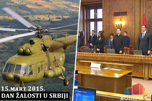 Sutra Dan žalosti povodom pogibije sedmoro ljudi u sinoćnjem padu helikoptera