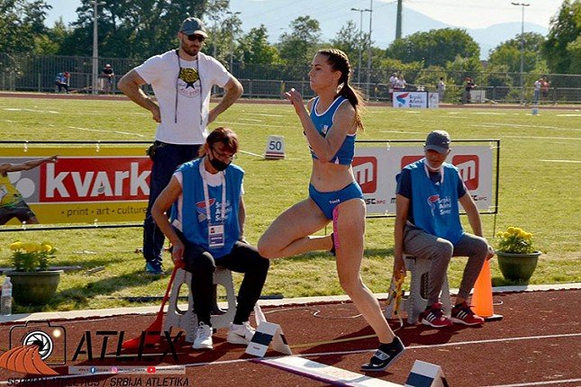 Atletika: Jovana Ilić srebrna na Prvenstvu Srbije u disciplini troskok, oborila lični i klupski rekord