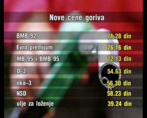 Novo pojeftinjenje goriva