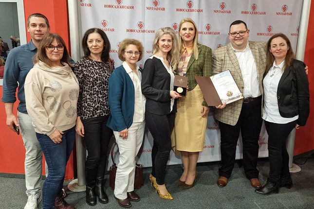 Tehnička škola "Ivan Sarić" dobitnik zlatne medalje za kvalitet