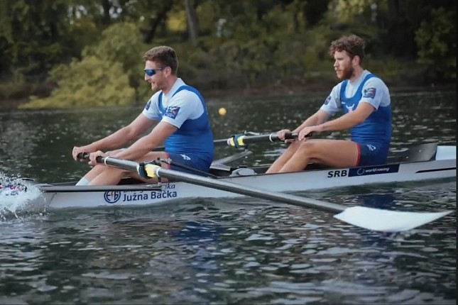 Veslanje: Mačković i Vasić osvojili bronzu na Svetskom kupu u Beogradu