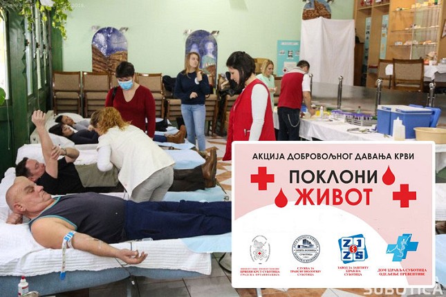 U subotu akcija dobrovoljnog davanja krvi "Pokloni život" u Crvenom krstu