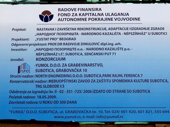 Tišina oko Narodnog pozorišta