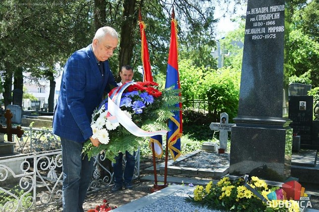 Оdata počast Jovanu Dimitrijeviću, prvom srpskom gradonačelniku Subotice