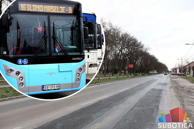 Izmena trase linije 20 zbog radova na Bikovačkom mostu