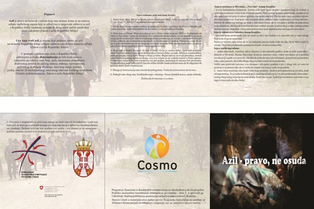 Druga faza projekta: “Azil - pravo, ne osuda”