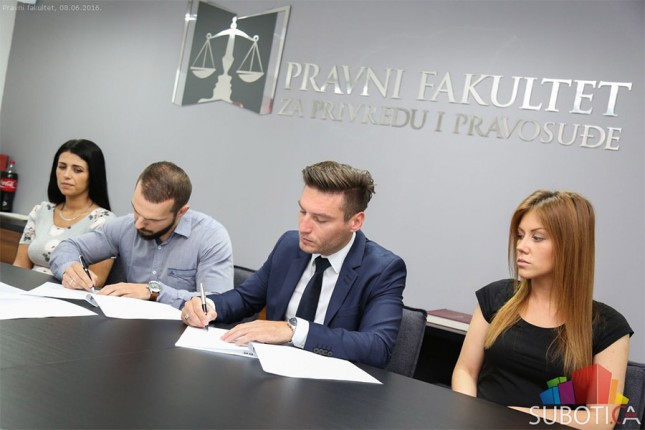 Potpisan sporazum o saradnji Pravnog fakulteta i kancelarije sudskog izvršioca