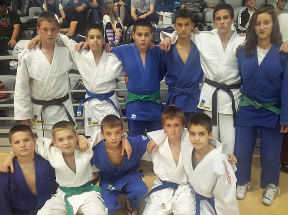 Osam medalja džudista Spartaka na turniru u Osijeku