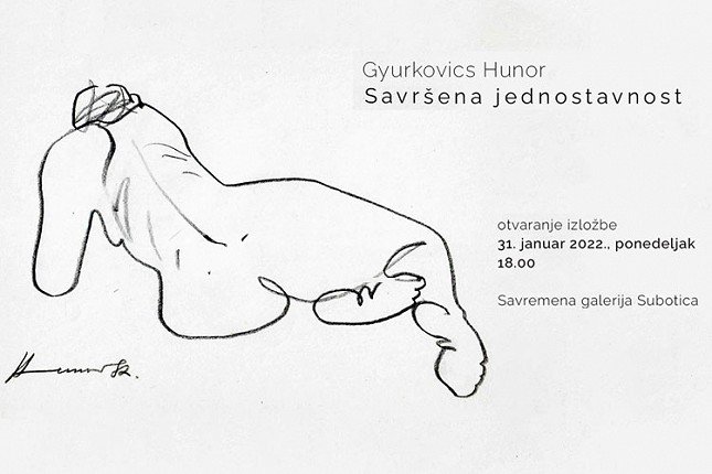 U ponedeljak otvaranje izložbe "Savršena jednostavnost" autora Hunora Đurkovića