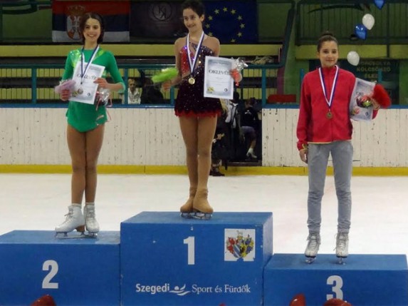 Dve medalje klizača Spartaka na Napfeny kupu u Segedinu