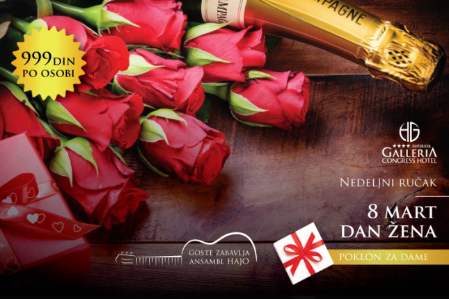 Osmomartovski ručak uz tamburaše u hotelu "Galleria"