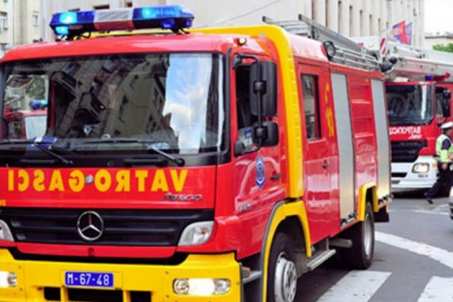 Cureo gas iz cevi - izbegnuta havarija