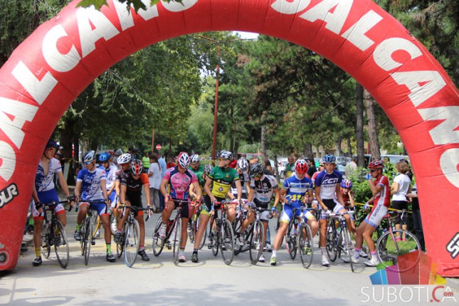 Održana biciklistička trka "Velika nagrada Subotice - Kup Srbije"