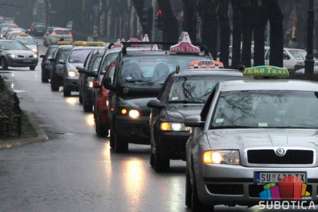 Poskupeo taksi prevoz u Subotici