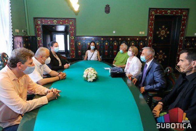 Gradonačelnik primio delegaciju Atletskog kluba "Spartak"