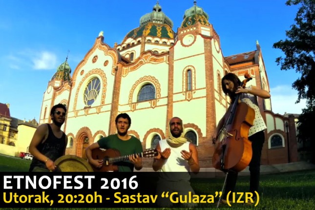 Večeras počinje 13. Etnofest - program muzike sveta otvara bend "Gulaza"