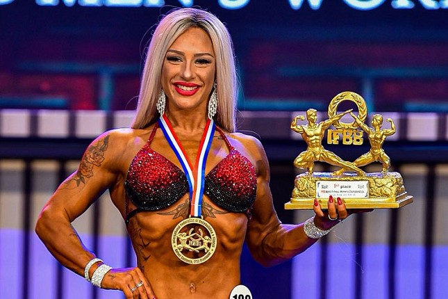 Bodibilding i fitnes: Andrea Pos osvojila zlatnu medalju na Svetskom prvenstvu