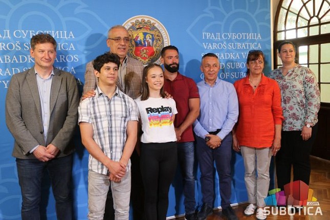 Gimnastičari Nina i Filip su ponos Subotice