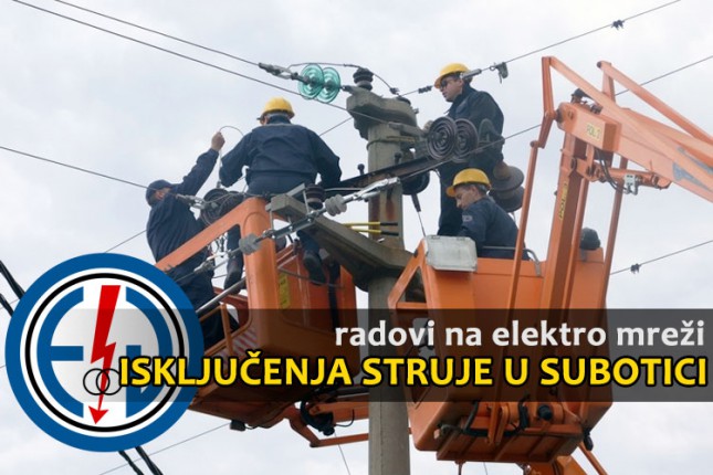 Isključenja struje za 24. jun (petak)