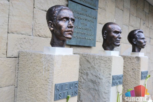 Nove biste subotičkih revolucionara na starom mestu