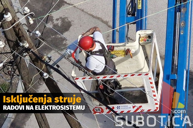 Isključenja struje za sredu (21. januar)
