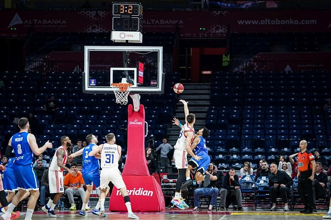 Košarka: Spartak  u triler završnici savladao Crvenu zvezdu u Beogradu (77:78)