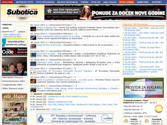 Važno obaveštenje za posetioce sajta