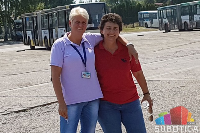 Eržika i Milomirka dve decenije za volanom autobusa