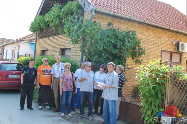 Članovi UG "Solidarnost" sprečili plenidbu imovine bivšeg radnika Severa