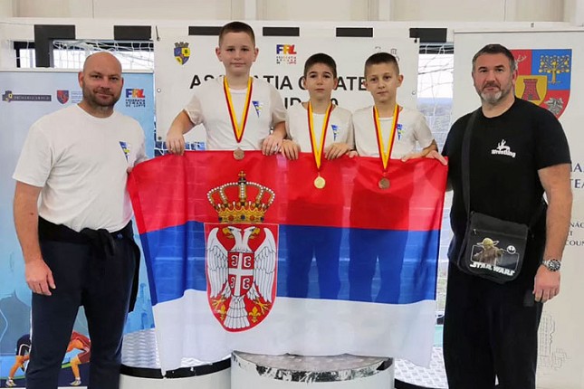 Rvanje: Spartak osvojio tri medalje na turniru u Rumuniji