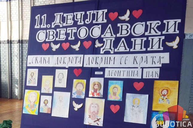 Otvoreni 11. Dečji svetosavski dani, OŠ "Matko Vuković" obeležila školsku slavu