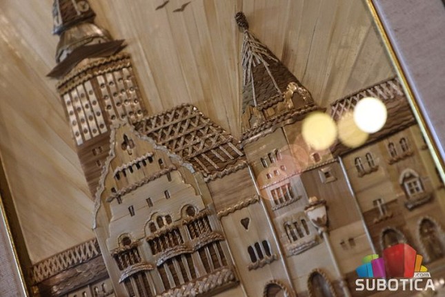 U Vestibilu otvorena izložba slika u tehnici slame