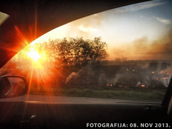 Spaljivanje ostataka strnih useva