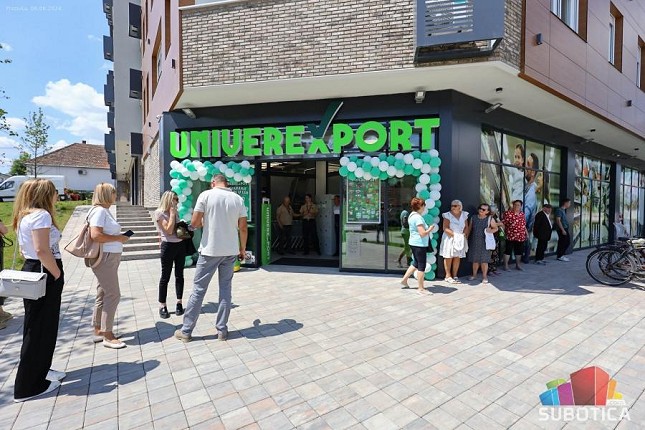 Otvorena "Univerexport" prodavnica na Prozivci, danas svaka 50. kupovina besplatna