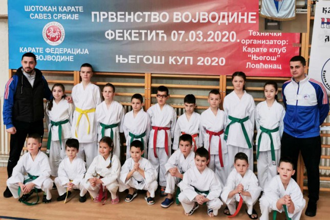 Karate: "Spartak Enpi" najuspešniji na Prvenstvu Vojvodine