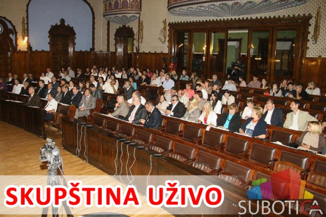 Uživo: 32. sednica Skupštine grada Subotice