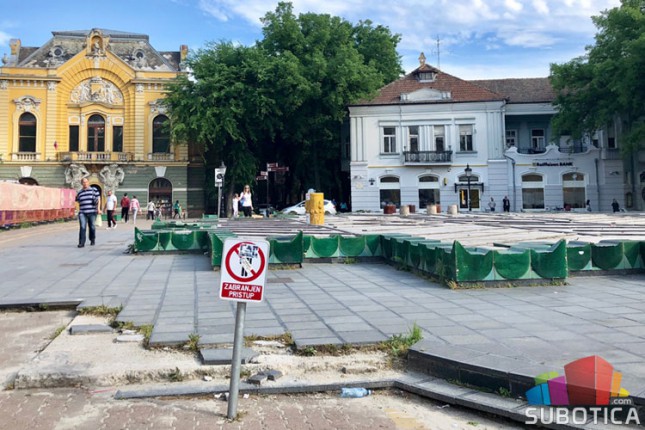 Kasni početak radova na rekonstrukciji Zelene fontane