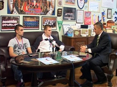 Nemanja Simović primio kik-boks reprezentativce Srbije