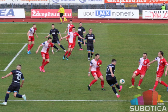 Fudbal: Mirovale mreže u duelu Spartaka i Vojvodine