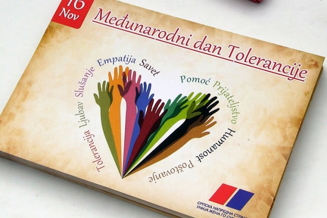 Unija žena SNS: Tolerancija - kakvi smo i koliki ljudi