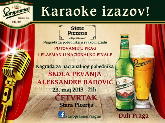 Karaoke u Staroj piceriji - prijavite se za učešće