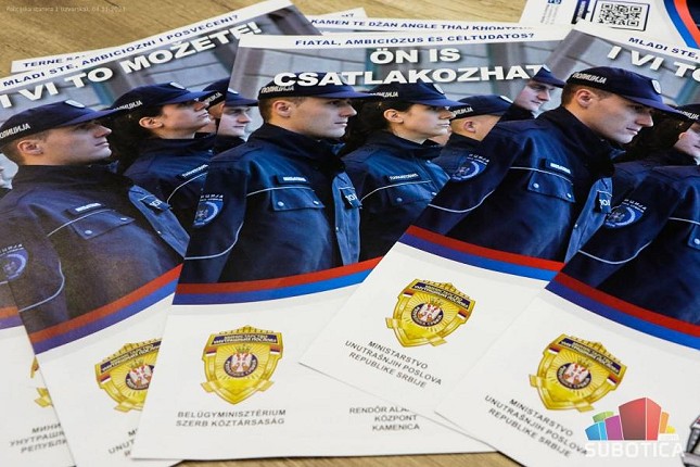 U Subotici raspisan konkurs za 56 policajaca
