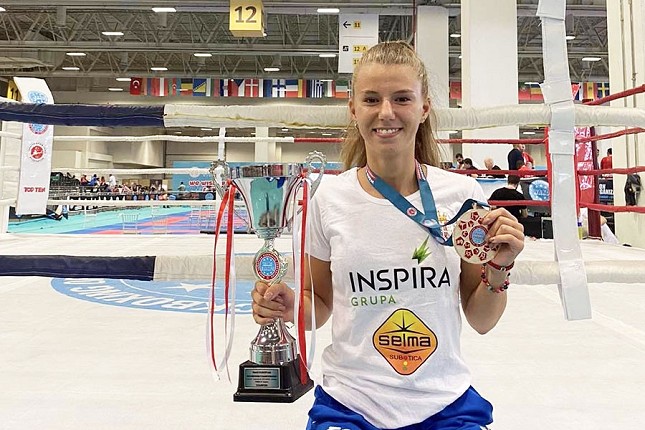 Kik boks: Milica Despotović prvakinja Evrope u juniorskoj konkurenciji